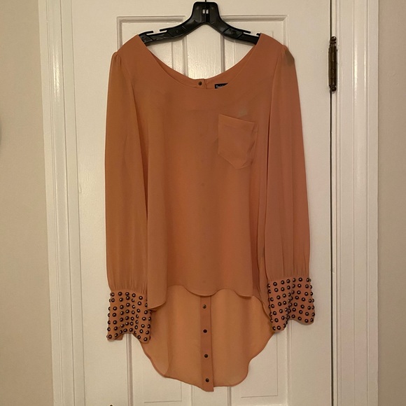 Double Zero Sheer Blouse - Picture 2 of 6